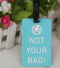 Soft rubber suitcase bag label PVC soft rubber luggage label ID address holder environmental luggage label travel accessories Soft rubber suitcase bag label PVC soft rubber luggage label ID address holder environmental luggage label travel accessories