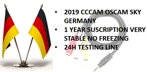 

ONE YER SERVER SUSCRIPTION BEST QUALITY CCCAM OSCAM SKY GERMANY SATELLITE RECEIVERS VU+ HD VERY STABLE NO FREEZING 1 TO 10 LINE