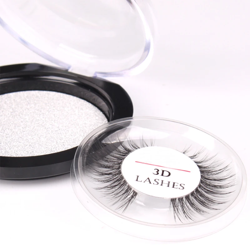 3D Transparent plastic false eyelashes 1pair of crisscross 100% handmade fake lashes for makeup tools beauty | Красота и здоровье