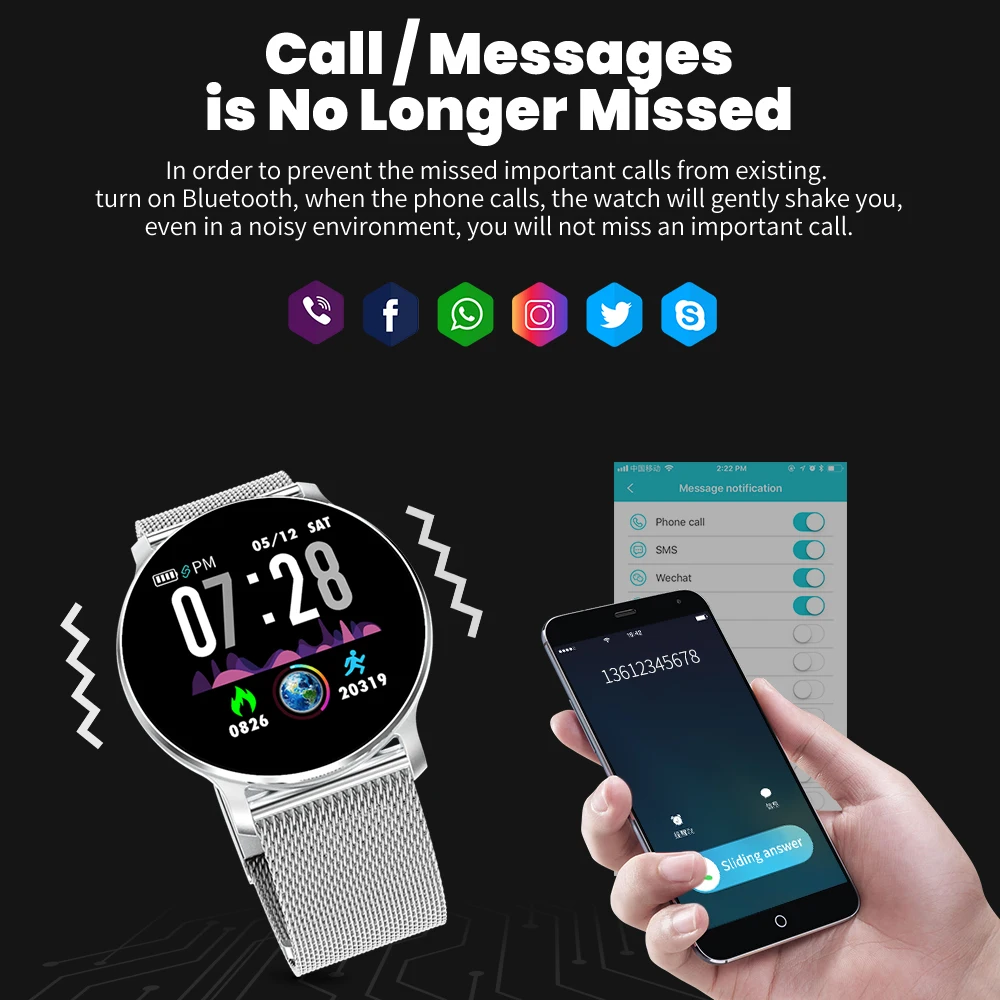Spiegazione Combinazione Pebish Smartwatch H Band 2 0 Mettere Moderare Grattacielo