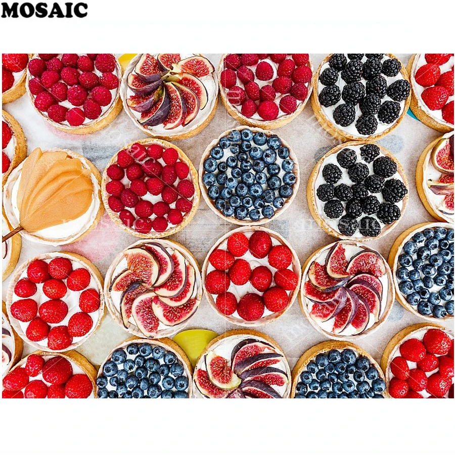 

full square diy Diamond Painting Cross Stitch 5D Diamond Embroidery Fruit platter,living room decoration,stitch cross painting