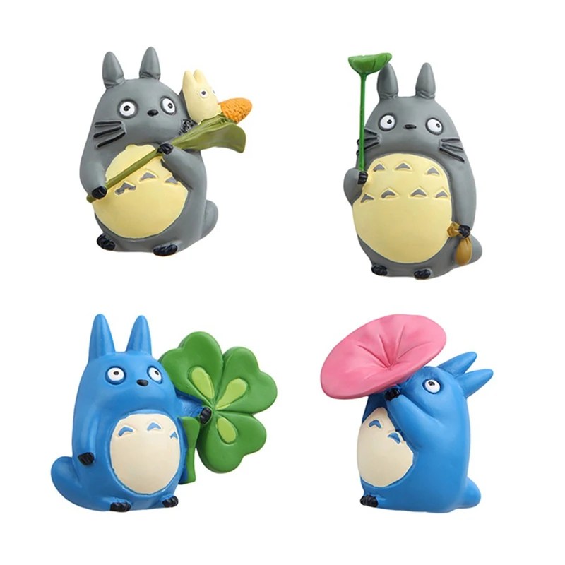 

Cute Totoro Fridge Magnets Message Holder Resin Creative Cartoon Chinchillas Refrigerator Magnetic Stickers Home Decor Stickers