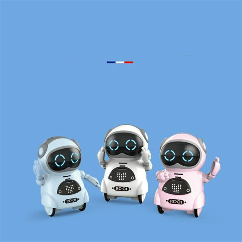 Eva2king Intelligent Pocket robot Interactive electric toy Smart robot Toys for children Oyuncak Zabawki dla dzieci Learning toy