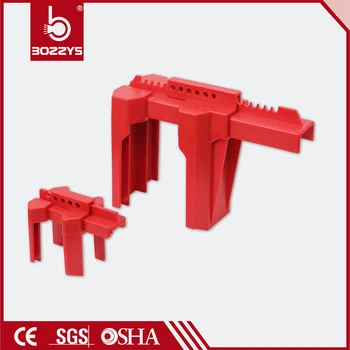 

Ball valve lock adjustable ball valve lockout For 1/2" to 8"Small pipes pp valve switch lock Ball lock hanging sign 2pieces/lot