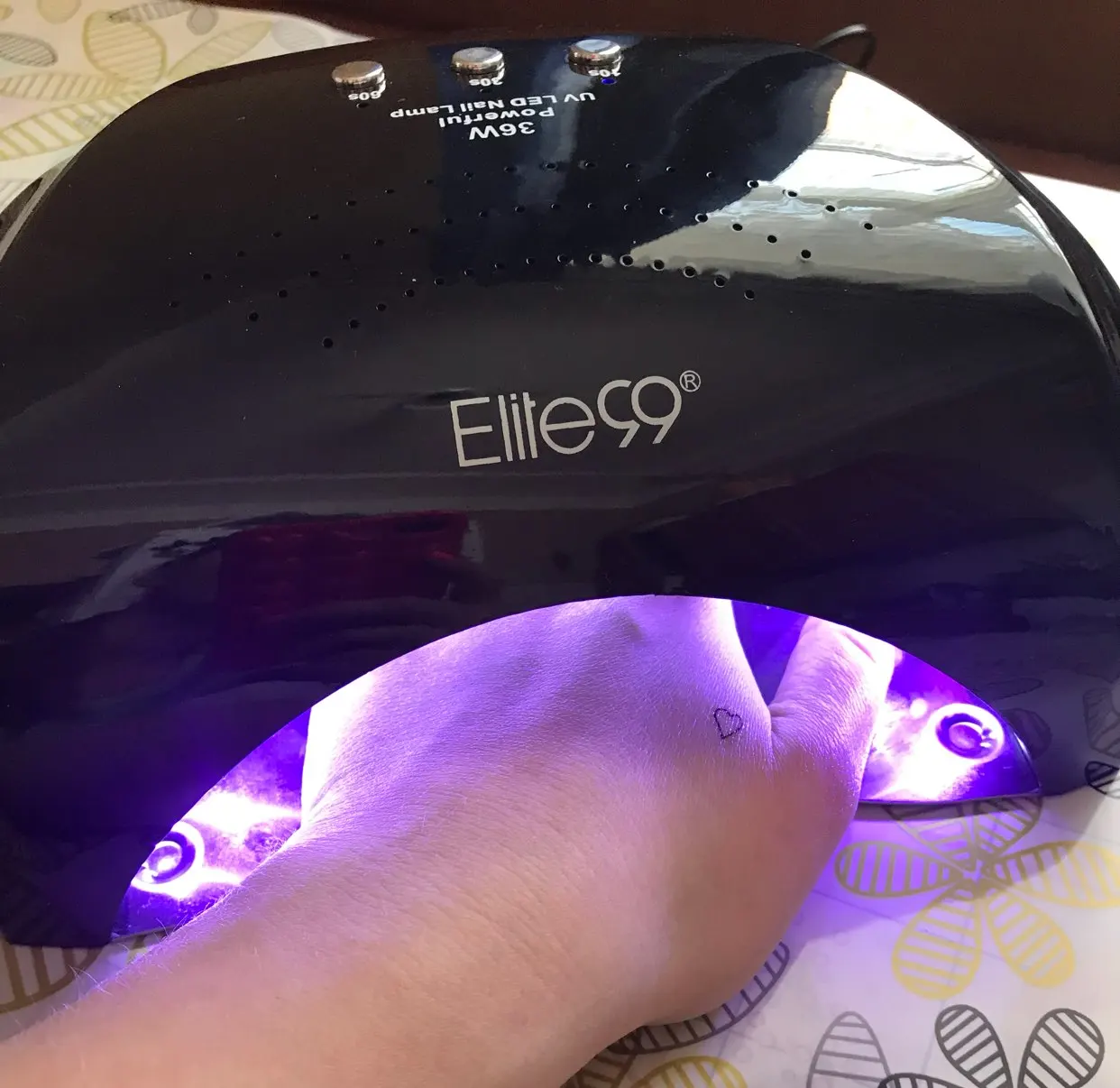Лампа для сушки гель лака Elite99