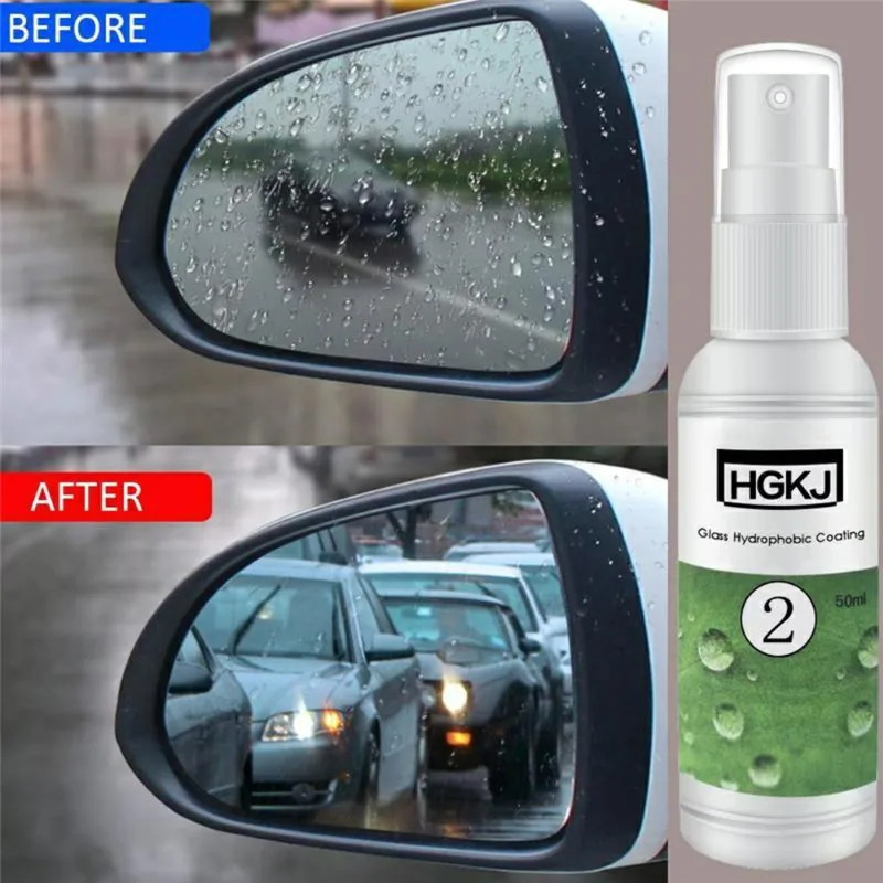 

Car Cleaning HGKJ-2-20ml Rainproof Nano Hydrophobic Coating Glass Hydrophobic Coating Auto Window Cleaner Car Accessories TSLM1