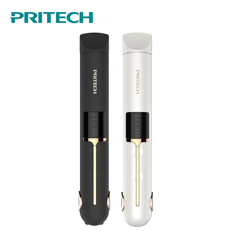 Цена Профессиональный Выпрямитель для волос PRITECH Марка Mini Flat Iron Перезаряжаемые переносной Инструменты для укладки волос выпрямлющие утюги