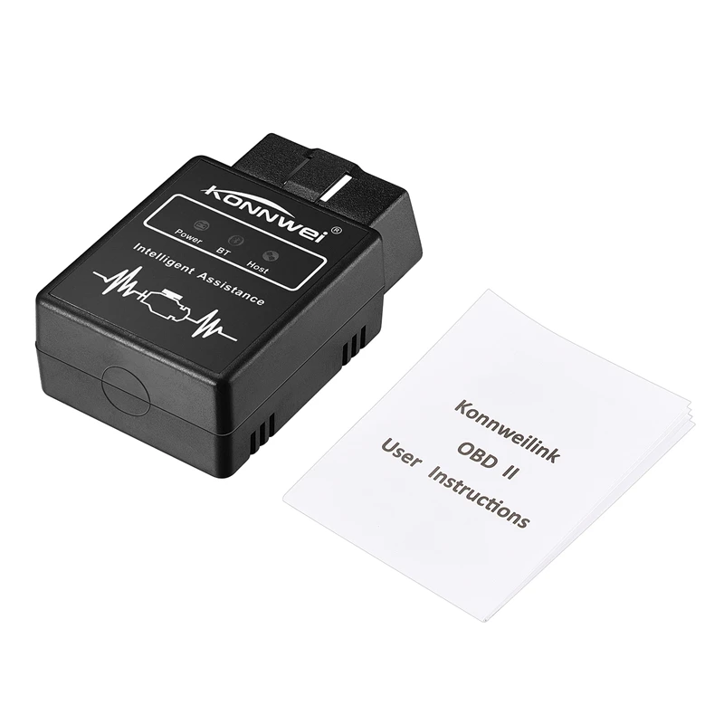 KW912 ELM 327 OBD II Bluetooth авто сканер Неисправности obd2 Диагностический инструмент для