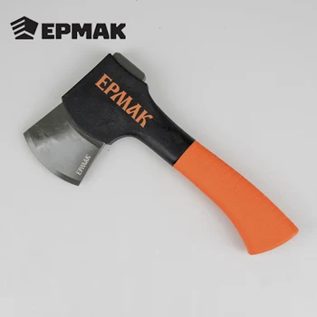 

Ermak AXE reinforced carpenter 525 g 225mm two-component handle Teflon blade cleaver count knife bait selling quality 662-092