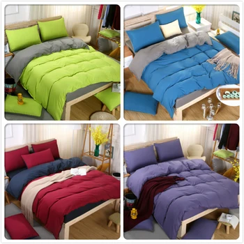 

Soft Skin Cotton 3pcs/4pcs Bedding Set Child Bed Linen Big Size Double Full King Queen Twin Single Duvet Cover Quilt Pillow Case