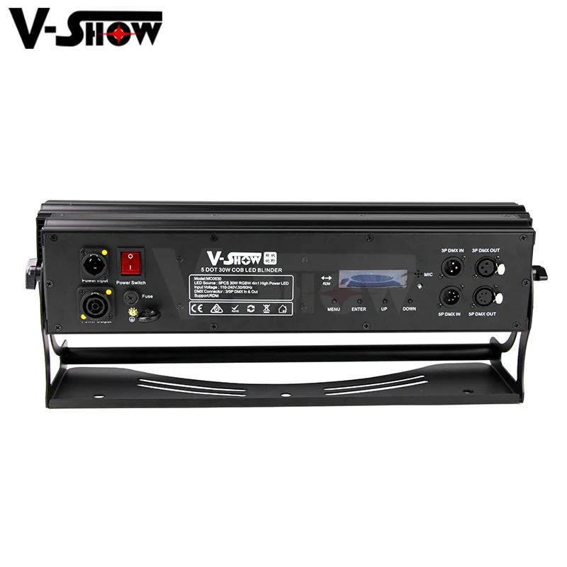 Vshow 4 шт 5*30 Ватт RGBW 4в1 настенный светильник для мытья Бар Led COB Dj светодиодный Dmx