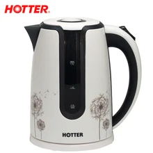 HOTTER HX-9016 Чайник электрический 1,7л, Автоотключение, Съемный фильтр от накипи, Индикатор уровня воды, Защита от перегрева