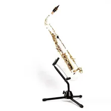 Легкая трубчатая Складная стойка для саксофона Штатив Держатель альт саксофон стойка саксофон Запчасти и аксессуары