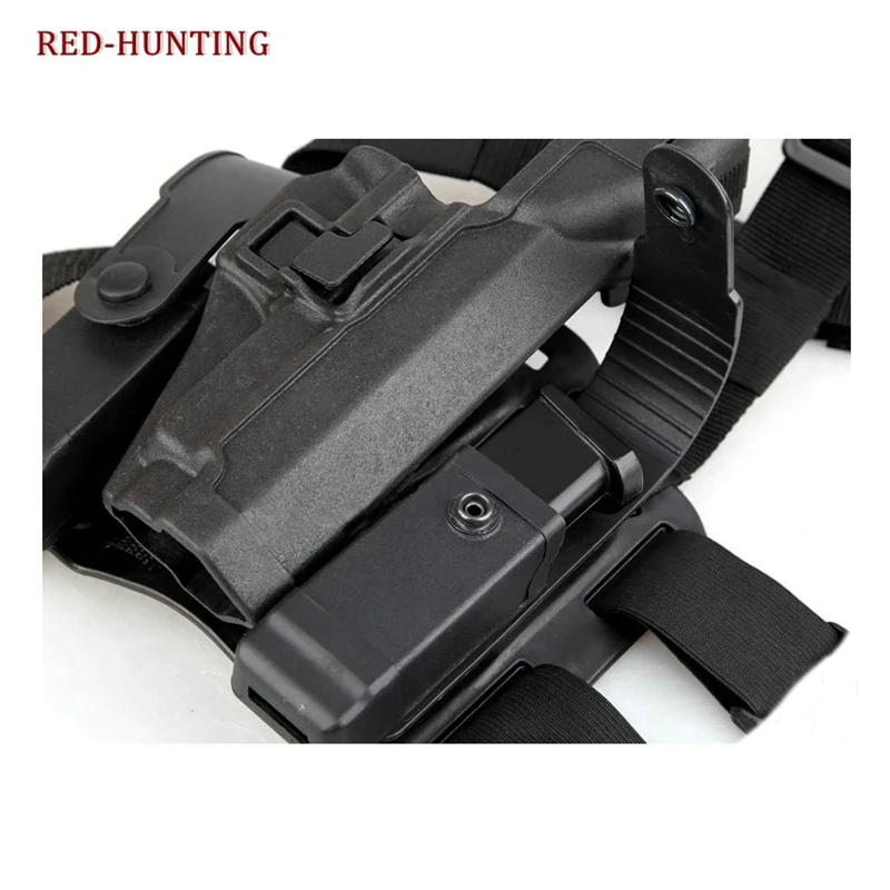 BlackHawk CQC SIG P226 P220 тактическая кобура для ног RH Drop Leg Pouch Охотничьи Аксессуары для страйкбола