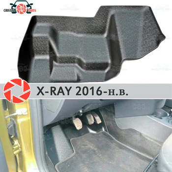 

Pad under the gas pedals for Lada X-Ray 2016-2019 cover under feet accessories protection decoration carpet car styling