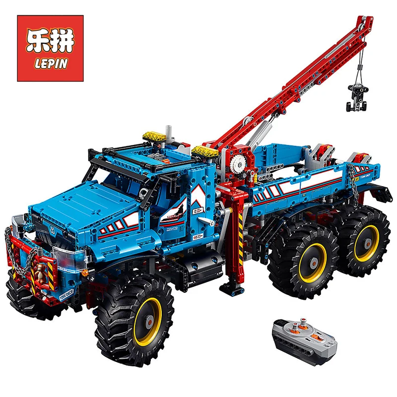 

Lepin 20056 Technic RC Truck the Ultimate All Terrain 6X6 Remote Control Truck Set Legoingly Building Blocks Bricks s Toys 42070