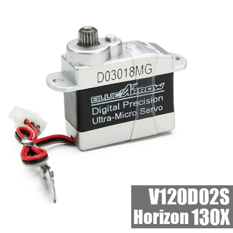 

Digital Precision Ultra Micro Metal Gears Servo With 3 Adaptor For V120D02S 130X RC Helicopter Spare Parts Accessories Accs