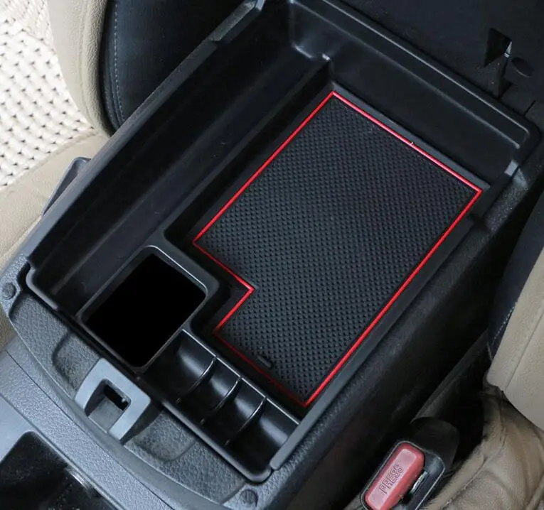 

Color My Life Car Armrest Storage Box Center Console Glove Case Tray Bin Container For Nissan X-Trail Xtrail T32 Rogue 2014-2017