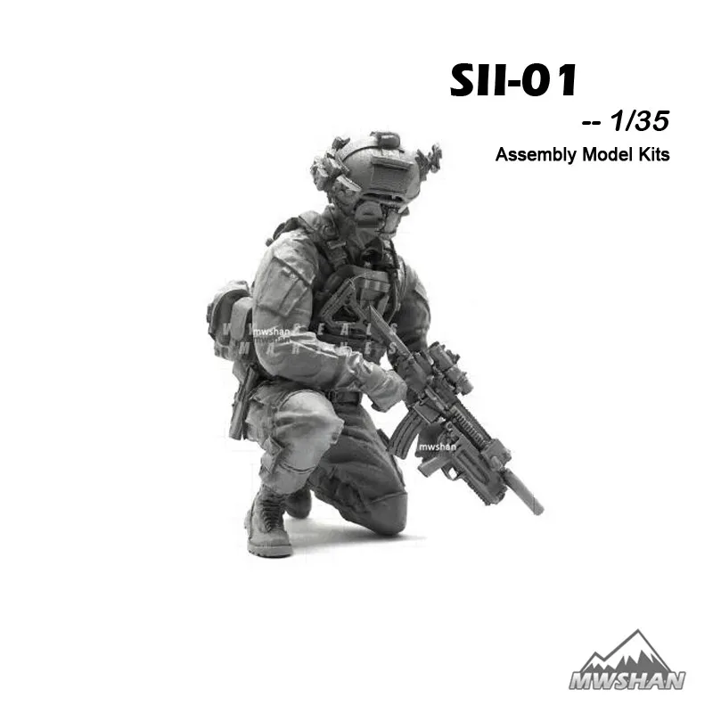 

YUFAN 1/35 SII-01 SII Series Modern Army Assembly Military Resin Miniatures Model Building Kits