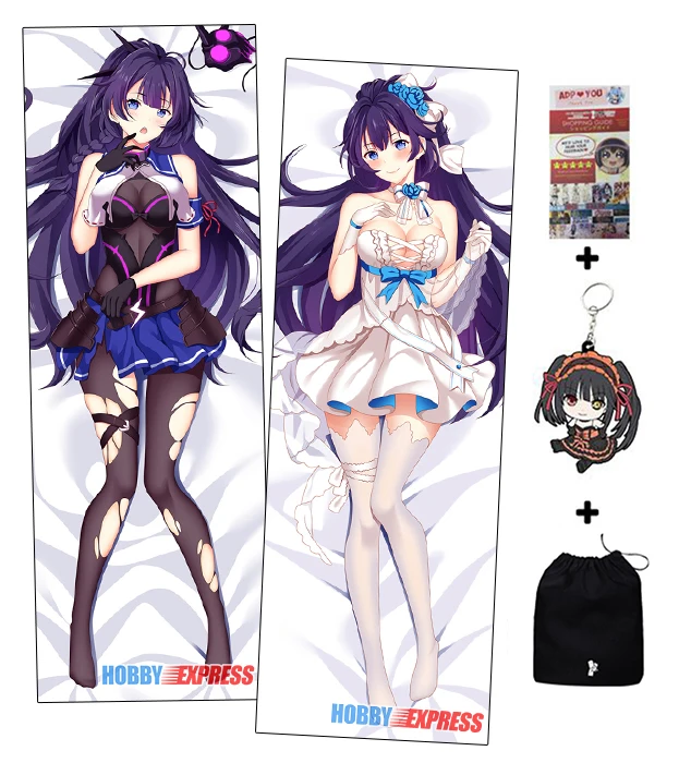 

Hobby Express Dakimakura Japanese Otaku Waifu Hugging Body Pillow Cover Raiden Mei Honkai Impact 3rd ADP86116