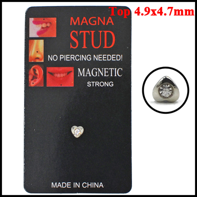 Designs  Fake Cheater Piercing Non Pierced Magnet Ear Lip Labret Nose Ring Stud Jewelry Magnetic Tunnel Plugs Earring