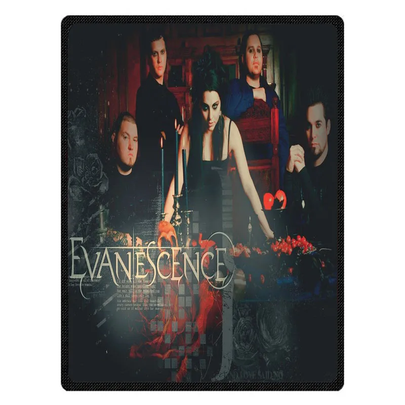 

Evanescence Warm Fleece Throw Blanket Super Soft Flannel Manta For Sofa/Bed/Car/Plane/Travel/Baby Bedspread
