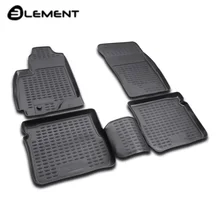 Для Mitsubishi Outlander 2003-2006 Коврики в салон 4 шт./компл. полиуретан Element NLC3504210