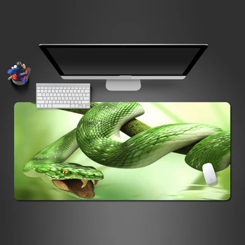 

Tree Branch Green Snake Mouse Pad Rubber Washable Wot Game Pad Pro Premium Office Computer Keyboard Mouse Desk Mats Boy gifts