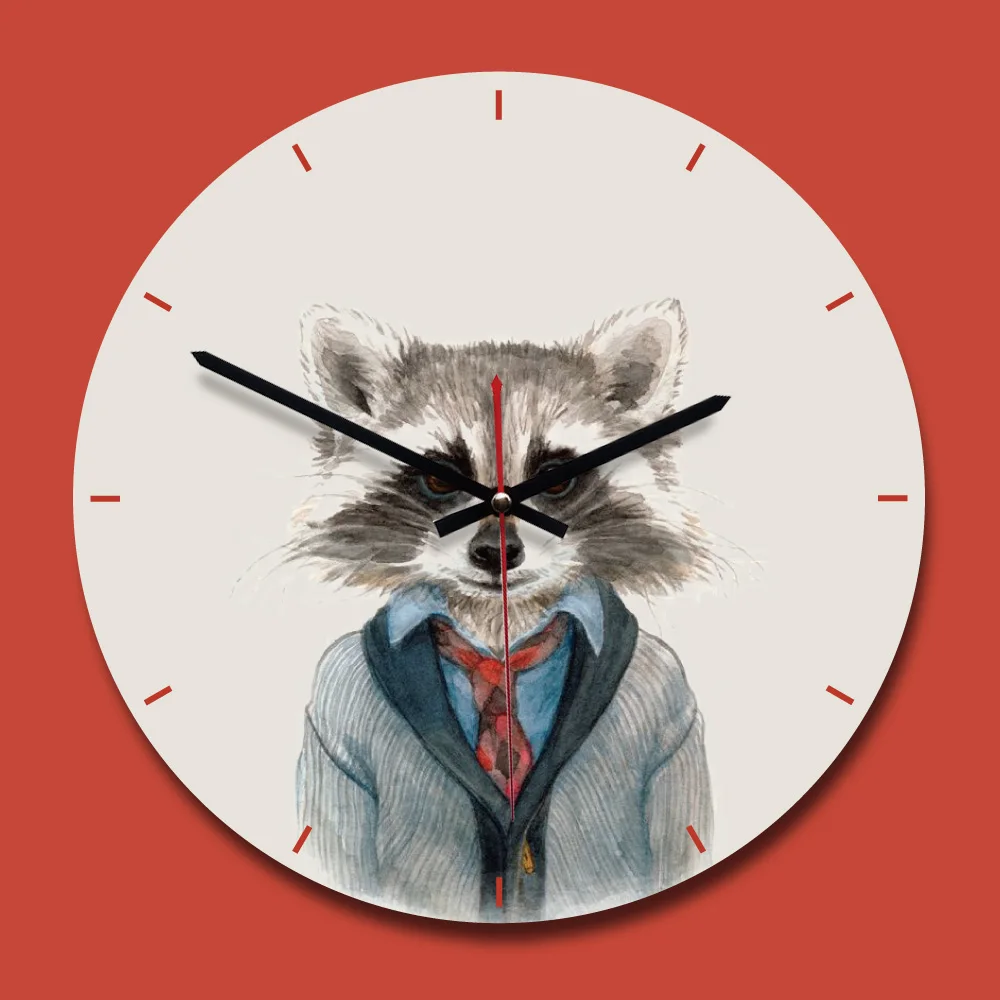 

2018 New Wall Clock 11 Inch Acrylic 3D Creative Wall Watch Fashion Cartoon Clocks Wall Decoration Reloj Pared Silent Movement