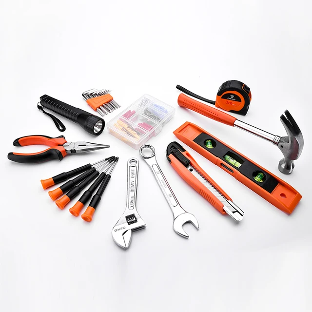 Набор инструментов DEKOPRO DKMT208 комбинация Металлообработка с чехлом