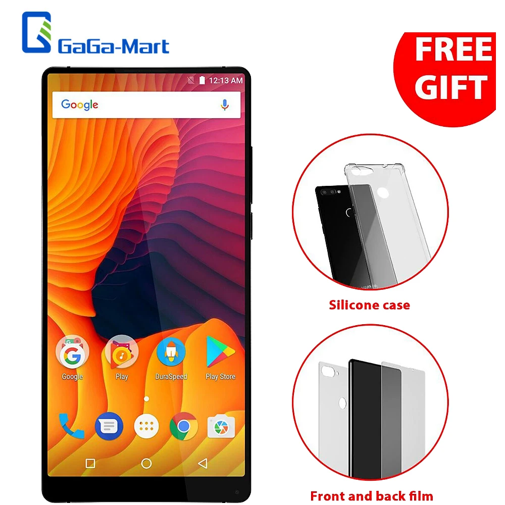 

Vernee Mix 2 6.0 Inch 4G RAM 64G ROM MTK6757 Octa core 18:9 Display 13.0MP Android 7.0 Smartphone Dual Back Camera