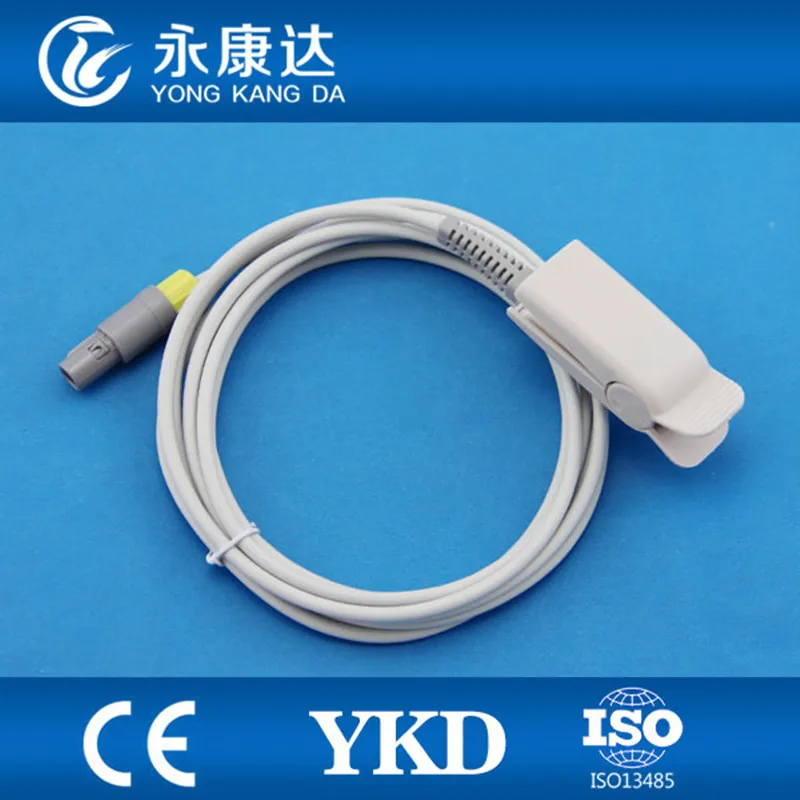 

3pcs/pack Goldway 5pin reusable direct adult finger clip spo2 sensor 3m