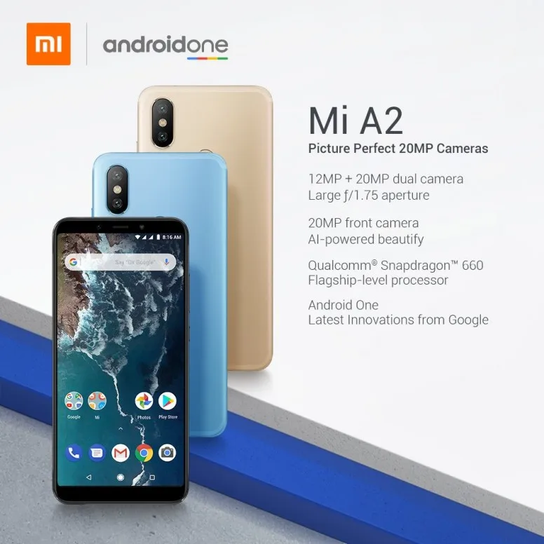  Global Version Xiaomi Mi A2 128GB ROM 6GB RAM (Brand new and sealed) Mia2 128gb - 32972897470