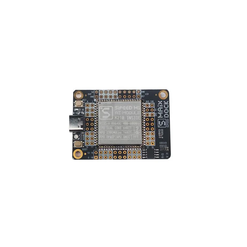 ShenzhenMaker Store Sipeed M1 dock suit (док станция + 2 4 дюйма LCD OV2640) K210 Dev. Плата 1st RV64 AI плата для Edge