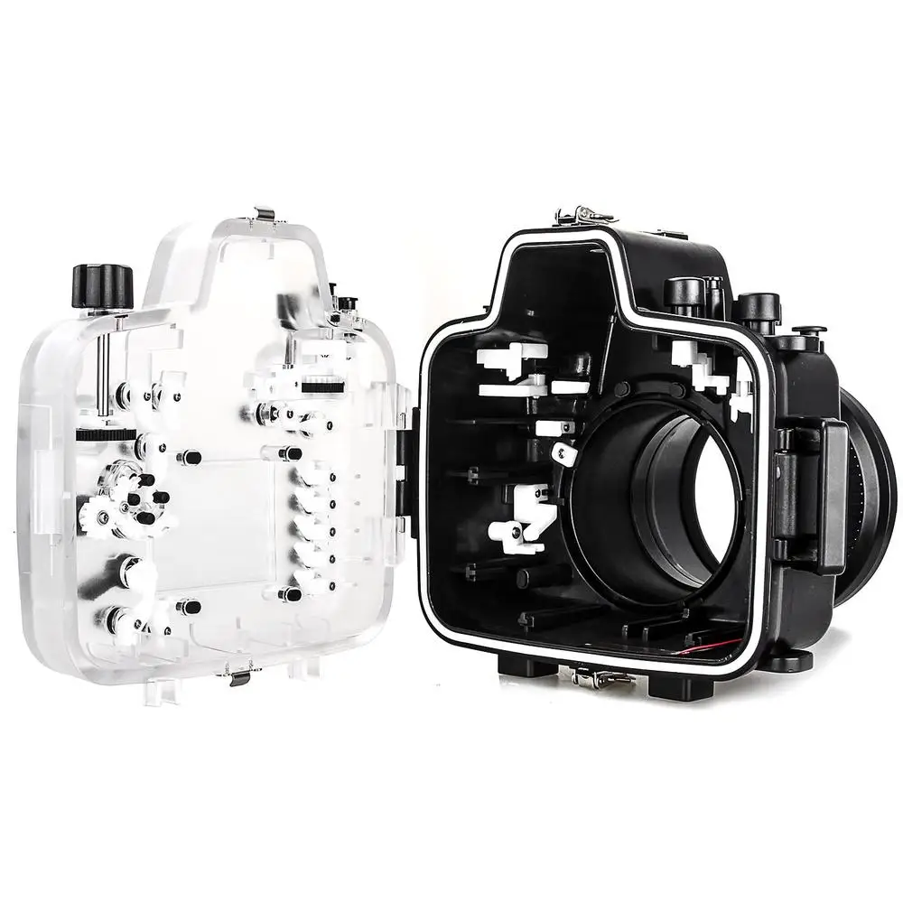  Meikon Diving Equipment 60m/195ft Underwater Camera Housing Case for Nikon D800Camera Waterproof Ba