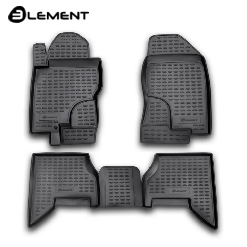 Для Nissan Pathfinder III R51 2004 2010 Коврики в салон 4 шт./компл. полиуретан Element NLC3610210|floor mat|floor