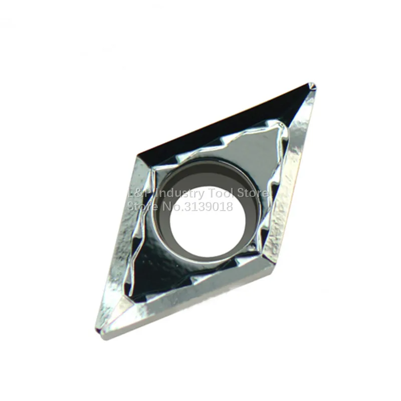 

10Pcs/Lot New Original Cut Genuine Inspected DCGT070204FL Plates Carbide Inserts DCGT070204-FL K10 CNC Tool Lathe Machine Knife