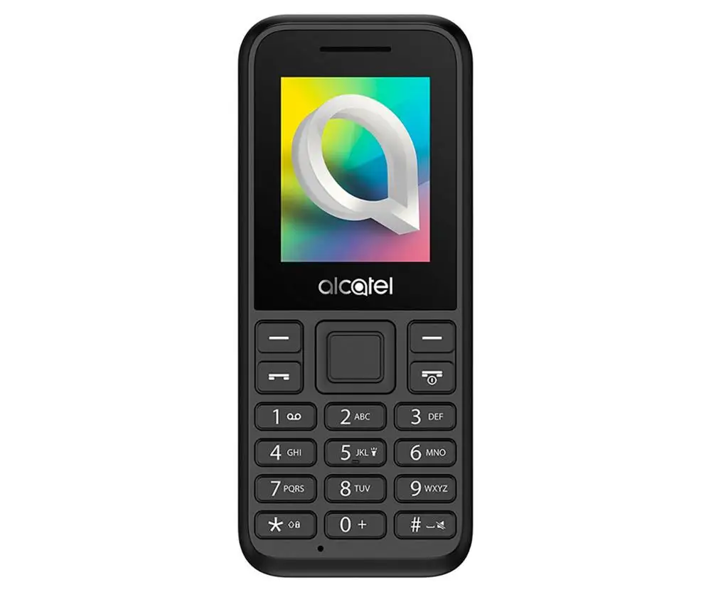 ALCATEL 1066D NEGRO MÓVIL SENIOR DUAL SIM 1.8 TFT CON CÁMARA Y RANURA MICROSD