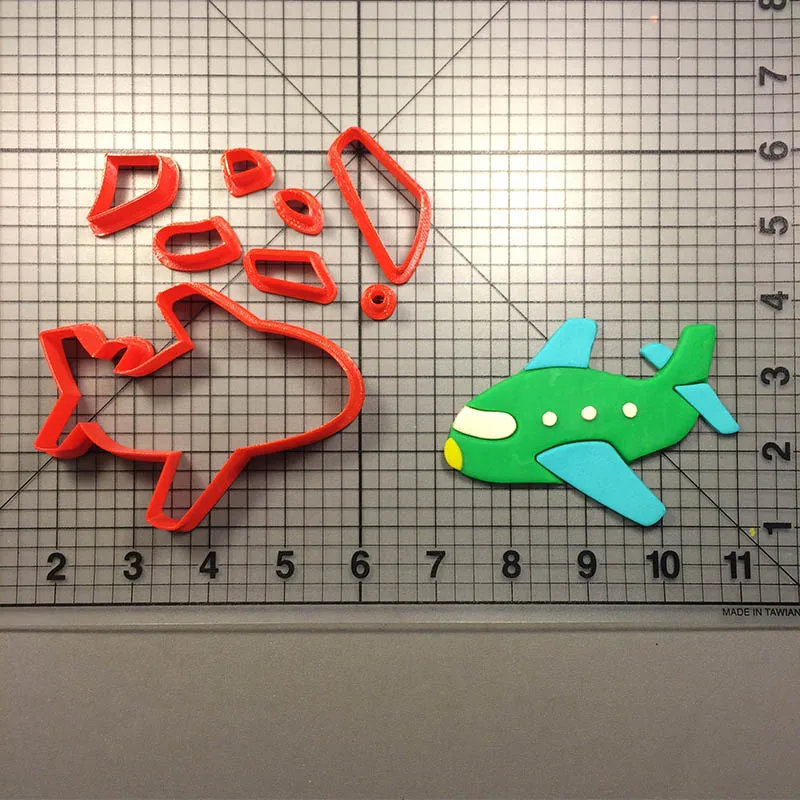 Серия самолетов резак для печенья инструменты украшения торта на заказ 3D