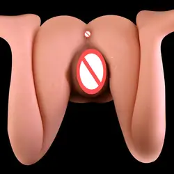 Супер Реалистичный искусственный большой задник куклы Вагина киска, анус канал кольцо для мастурбации для мужчин взрослых Мужской