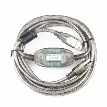

New 2014 USB programming cable USB-DVP, USB-ACAB230, FT232RL, for Delta DVP series PLC win7/8