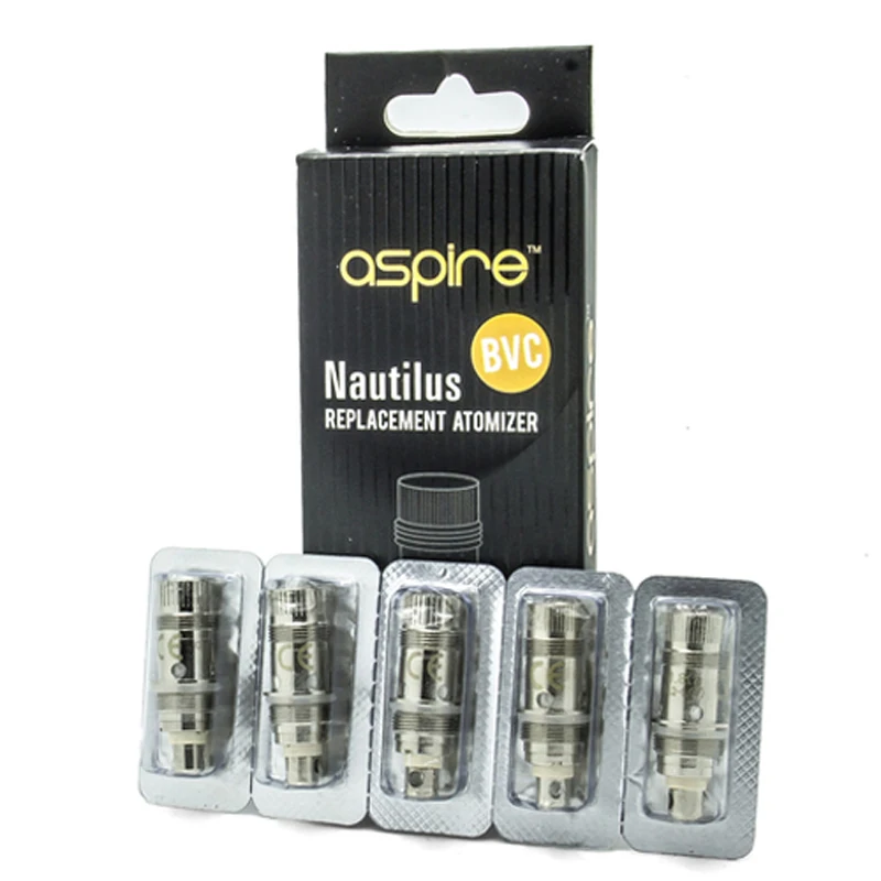 Aspire Nautilus BVC 1 6 Ом 10 Вт 16 катушка 15 шт. для Mini Triton Mini|Испарители электронных сигарет| |
