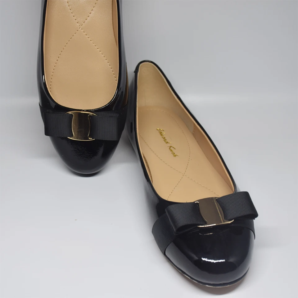 Женская обувь на плоской подошве; Брендовые балетки из натуральной кожи; женская дизайнерская обувь на плоской подошве с бантом; zapatos mujer sapato feminino; большие размеры DA002