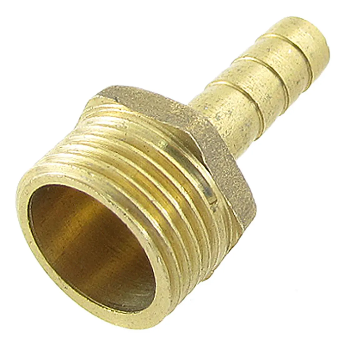 UXCELL 16.2Mm Od Threaded 6.5Mm Pneumatic Air Gas Hose Coupling Barb