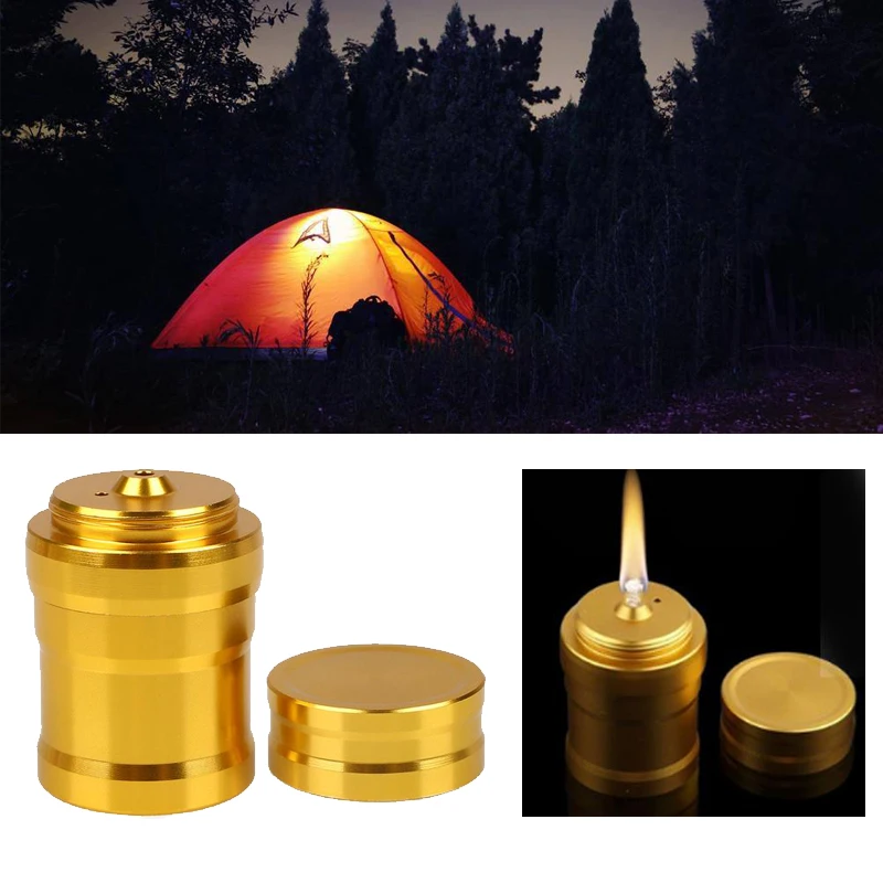 

1 pcs Portable Metal Mini Portable Alcohol Lamp Lab Equipment Outdoor survival Camping Hiking Heating Liquid Stoves Durable