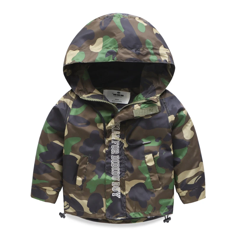 2018 Spring Autumn Children's Clothing Little Boy's Casual Hooded