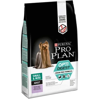 

PRO PLAN Grain Free Formula dry food for small/dwarf adult dogs with sensitive digestion, turkey, 7 kg