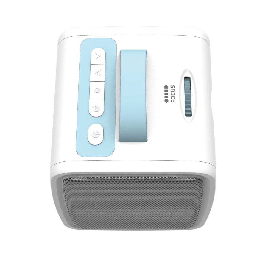 WZATCO Q2 البسيطة المحمولة العارض 700 لومينز HDMI الأطفال اطفال قصة العارض الراقية الهدايا الالكترونية LED المنزل متعاطي المخدرات