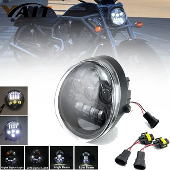 

Yait Motorcycle Aluminum Led Headlight For V Rod VROD VRSCA VRSC Headlight VRSC/V-ROD LED Headlight Lamp