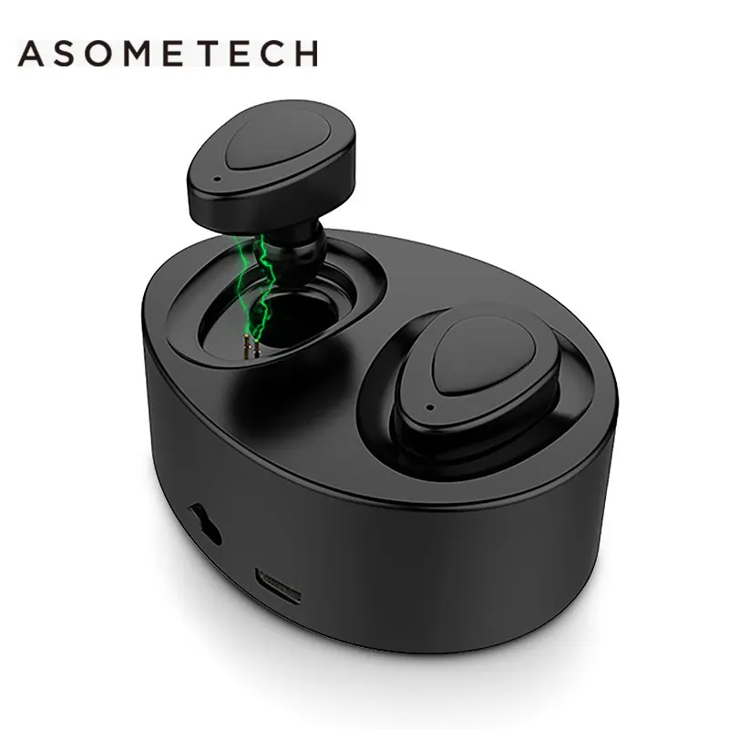 Мини Bluetooth K2 TWS гарнитура наушники беспроводные двойные стерео музыка громкая